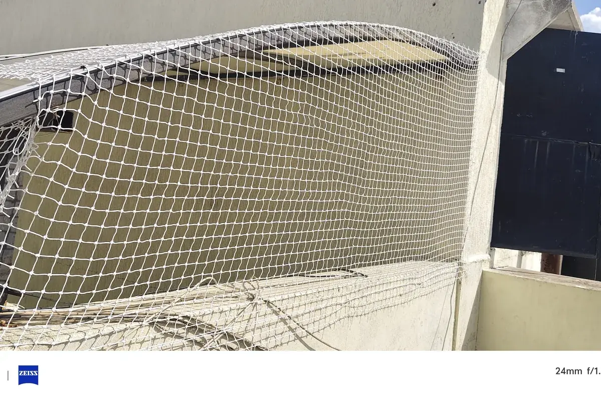 Duct Bird Nets in Financial District apartments