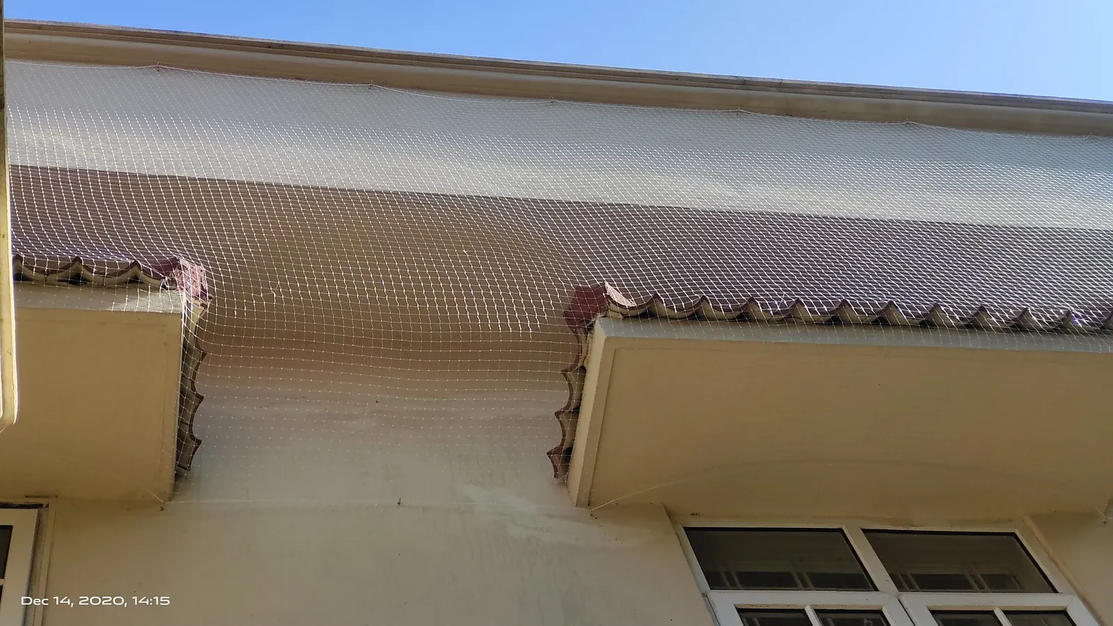 Pigeon Nets for Financial District balconies and utility areas