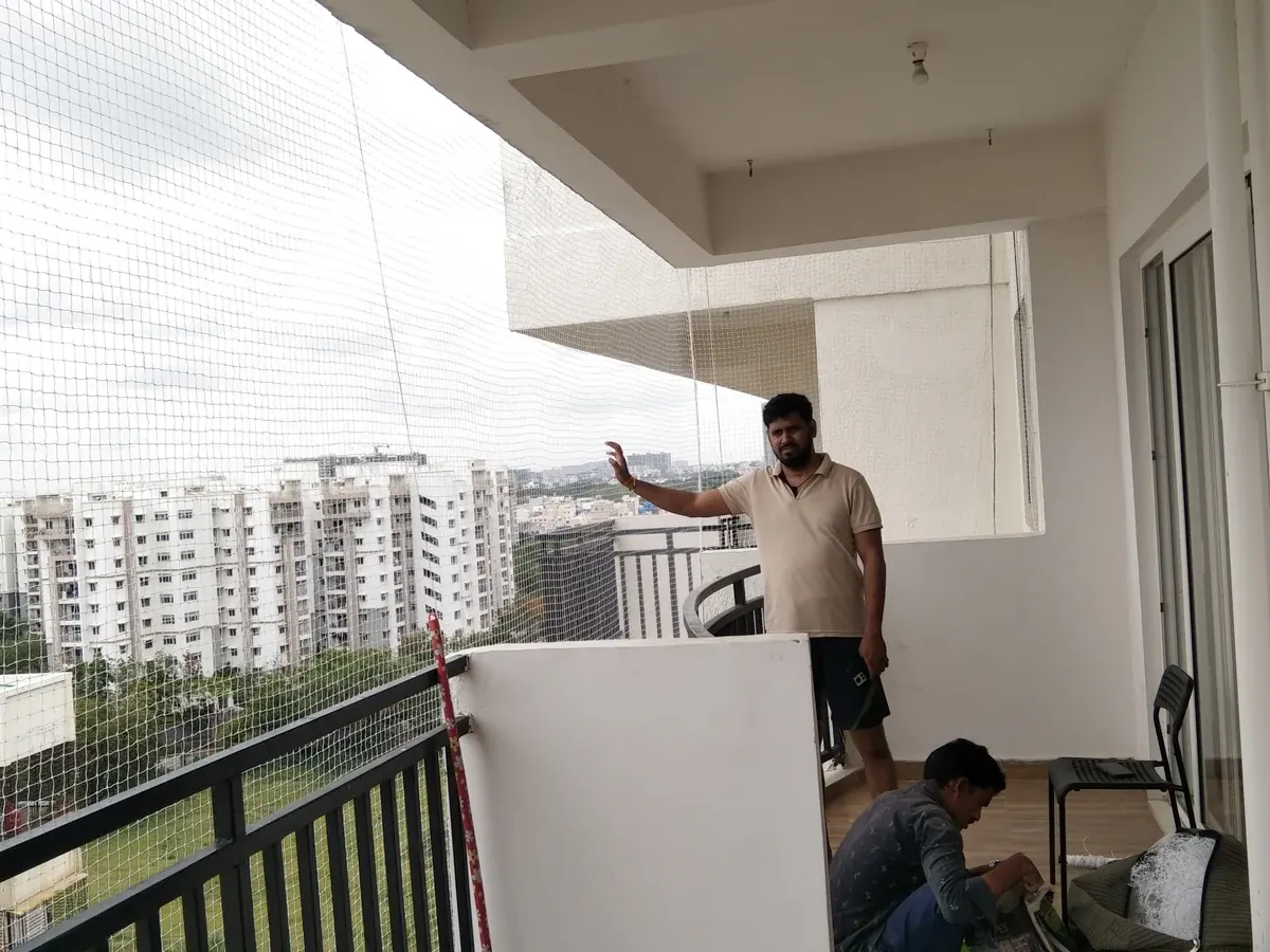 Balcony Safety Nets in Kondapur