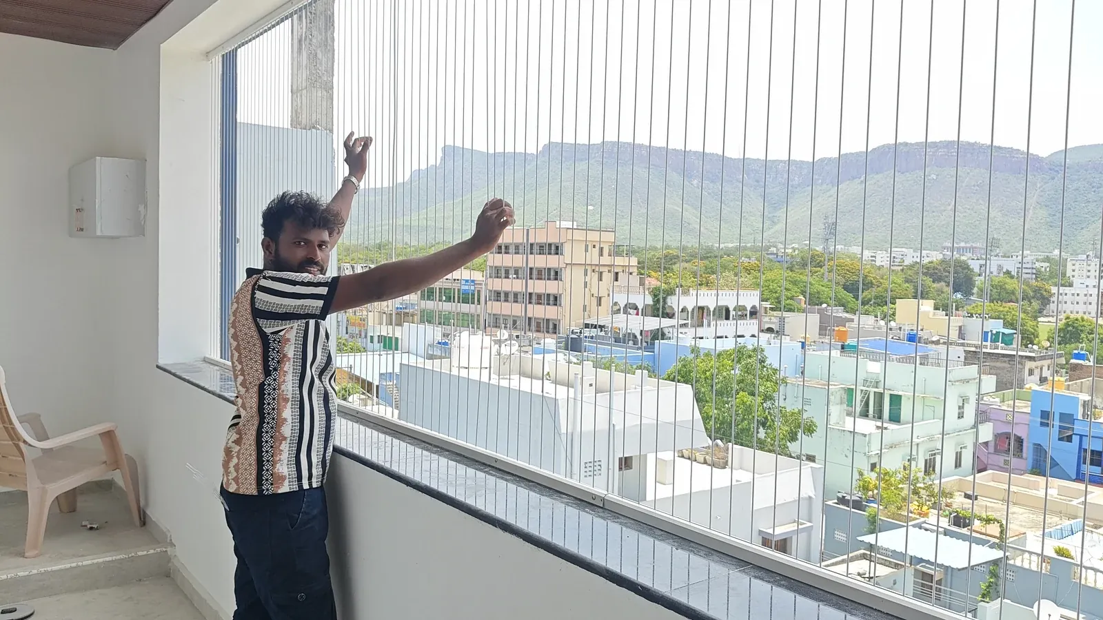Invisible Grills for LB Nagar balconies and windows