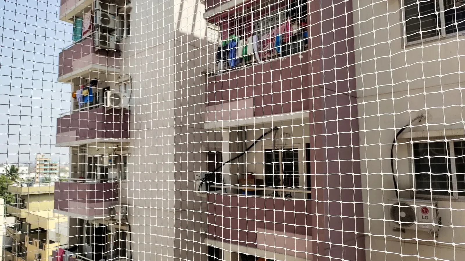 Pigeon Nets for Manikonda apartment balconies and utility areas