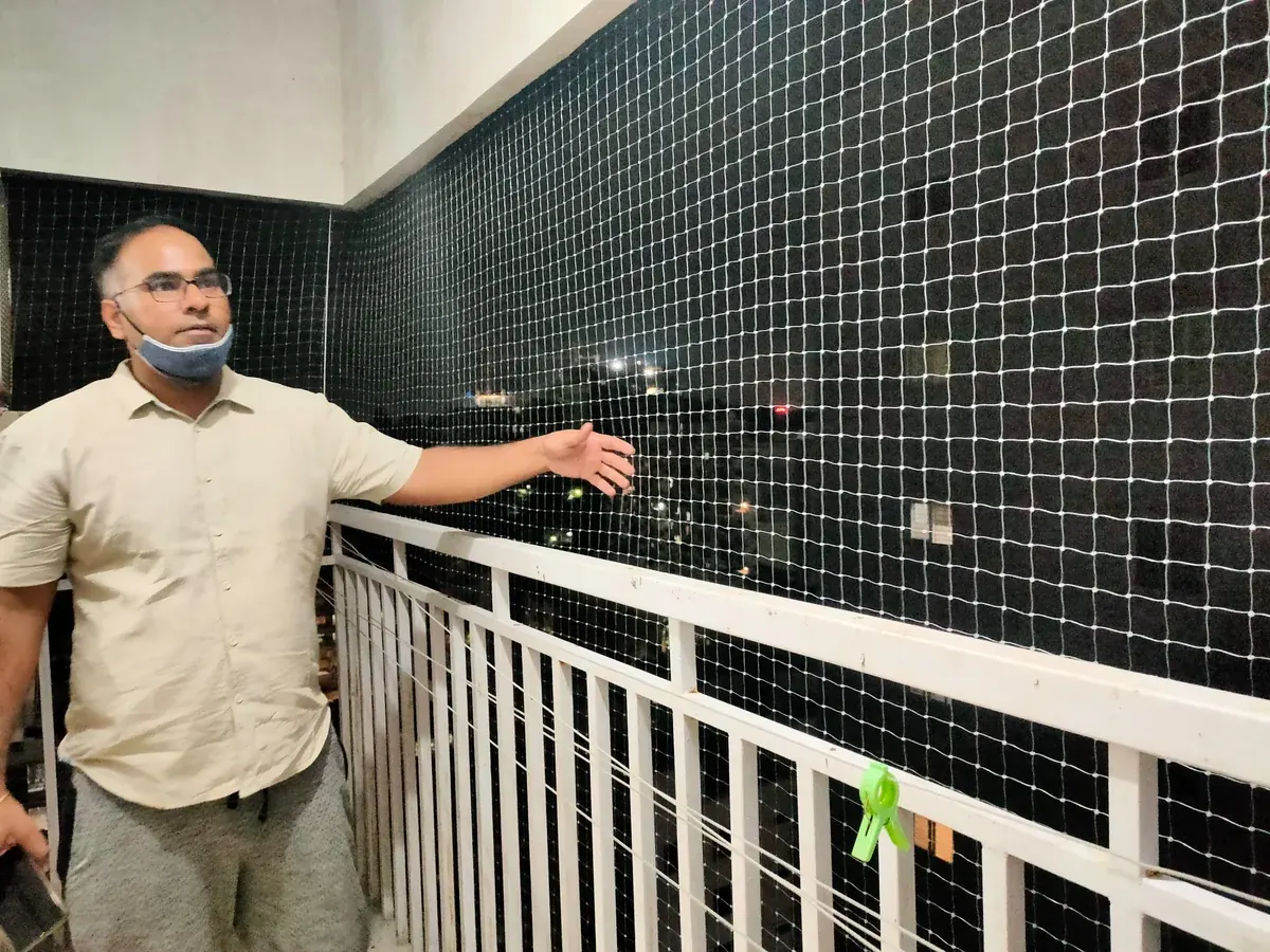 Bird Nets for apartments in Mehdipatnam