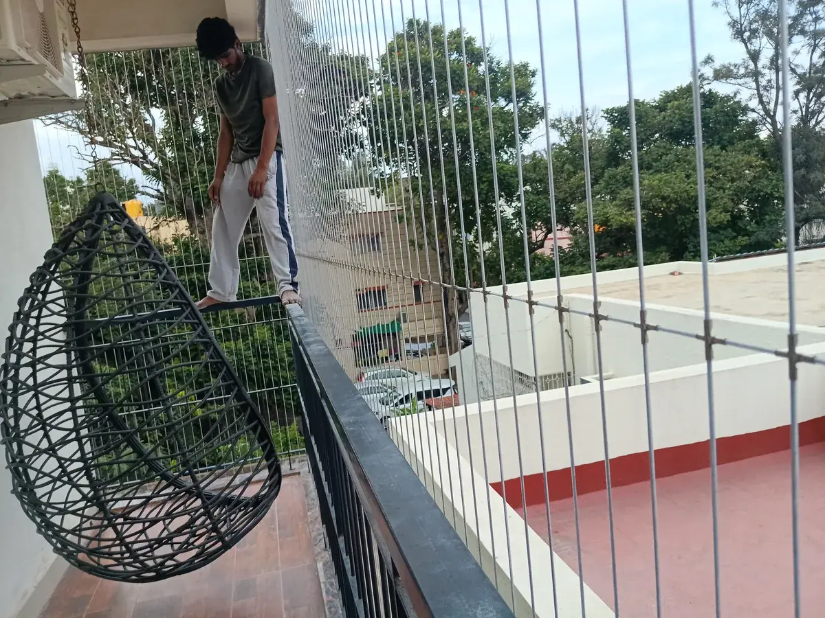 Invisible Grills for Miyapur apartments