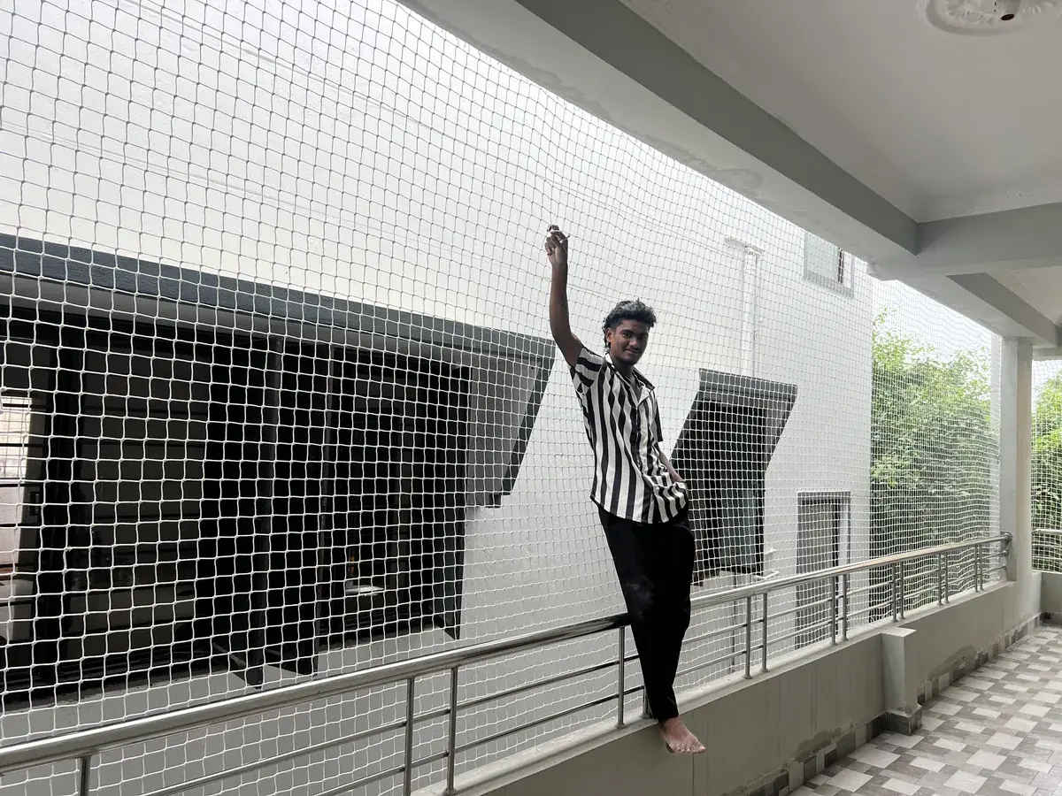 Safety Net installation for Miyapur apartment