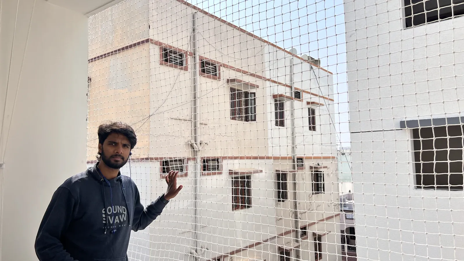 Safety Nets in Miyapur for balconies windows and openings