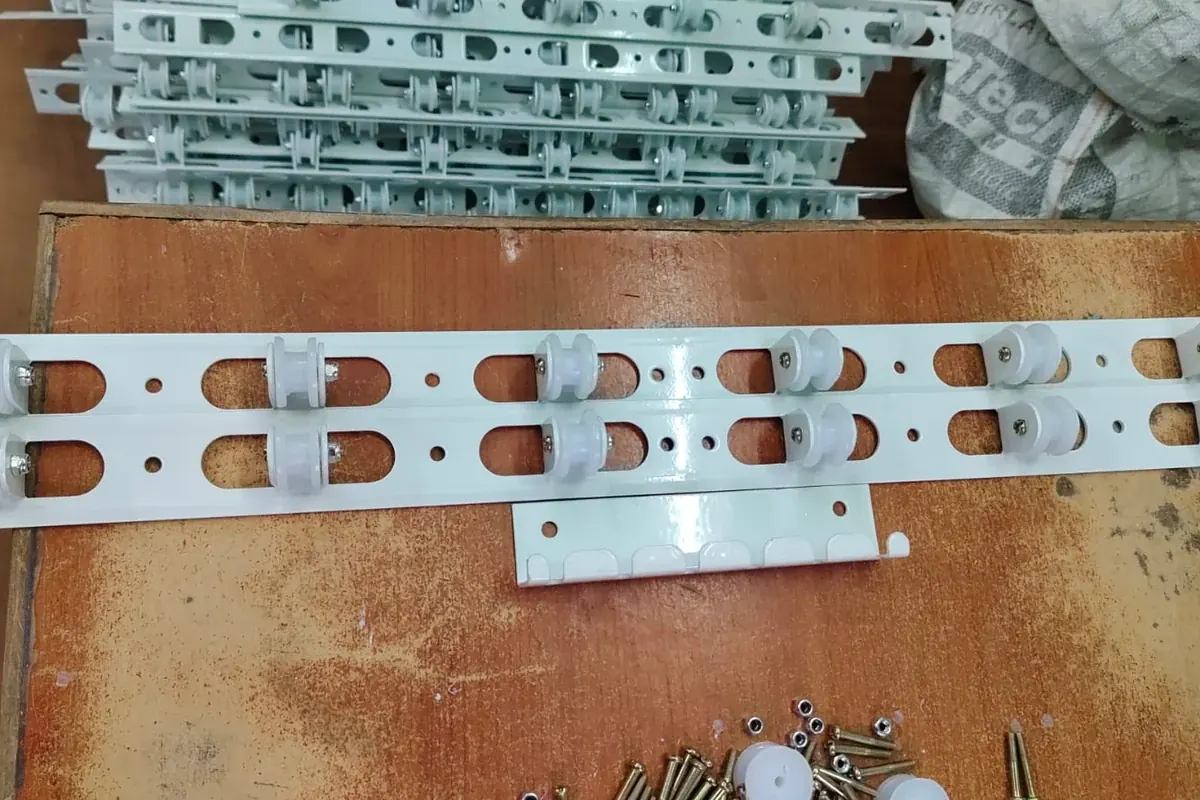 Utility Area Cloth Hangers in Nallagandla apartment
