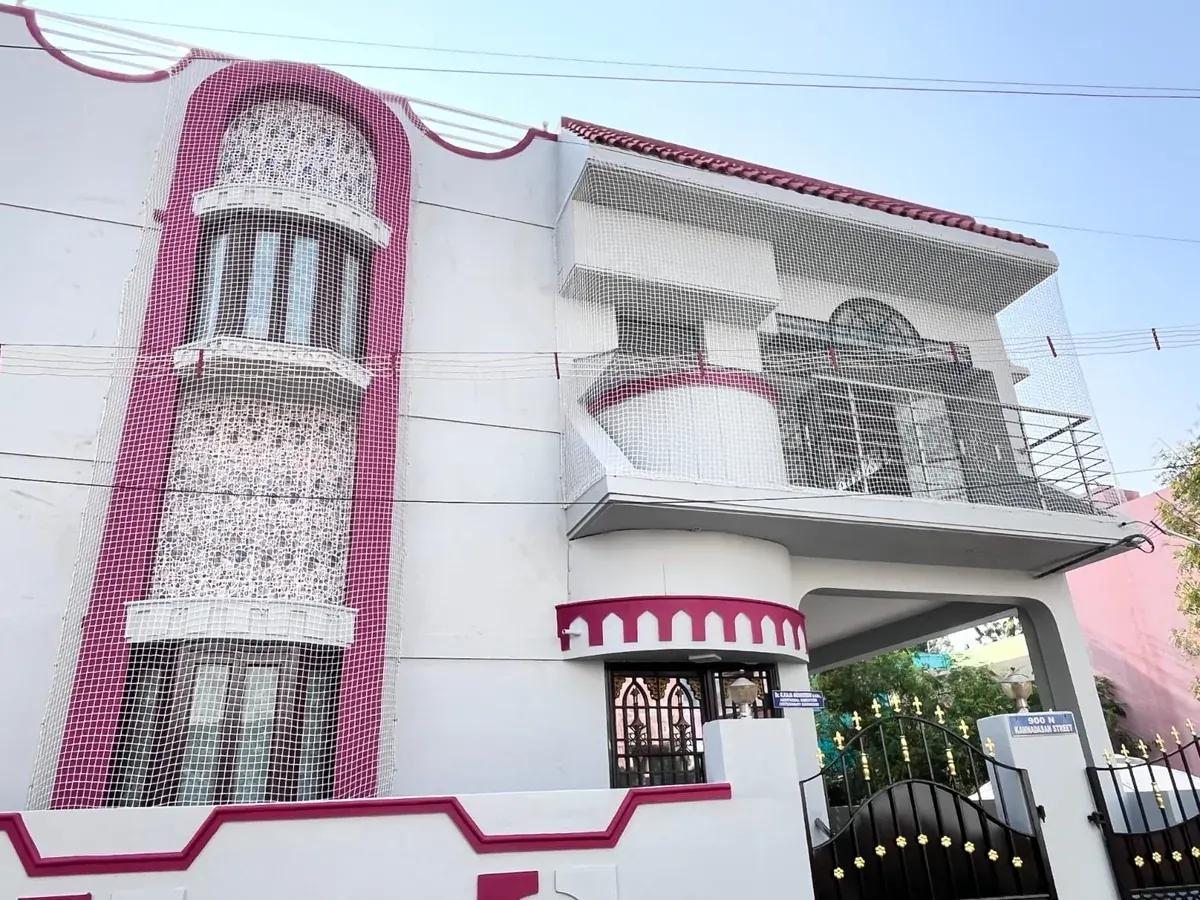 Bird Net installation for Nizampet apartment