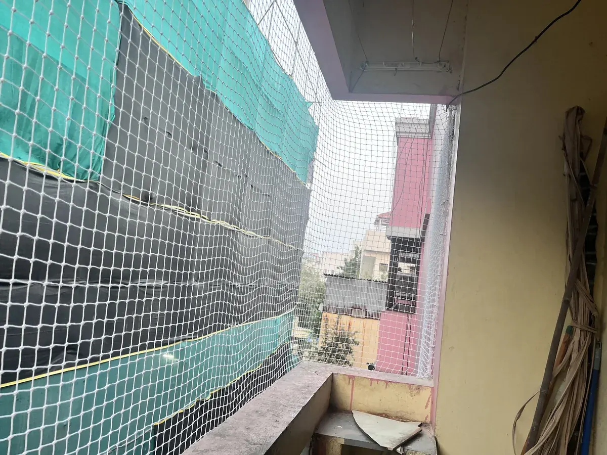 Pigeon Net installation in Nizampet apartment
