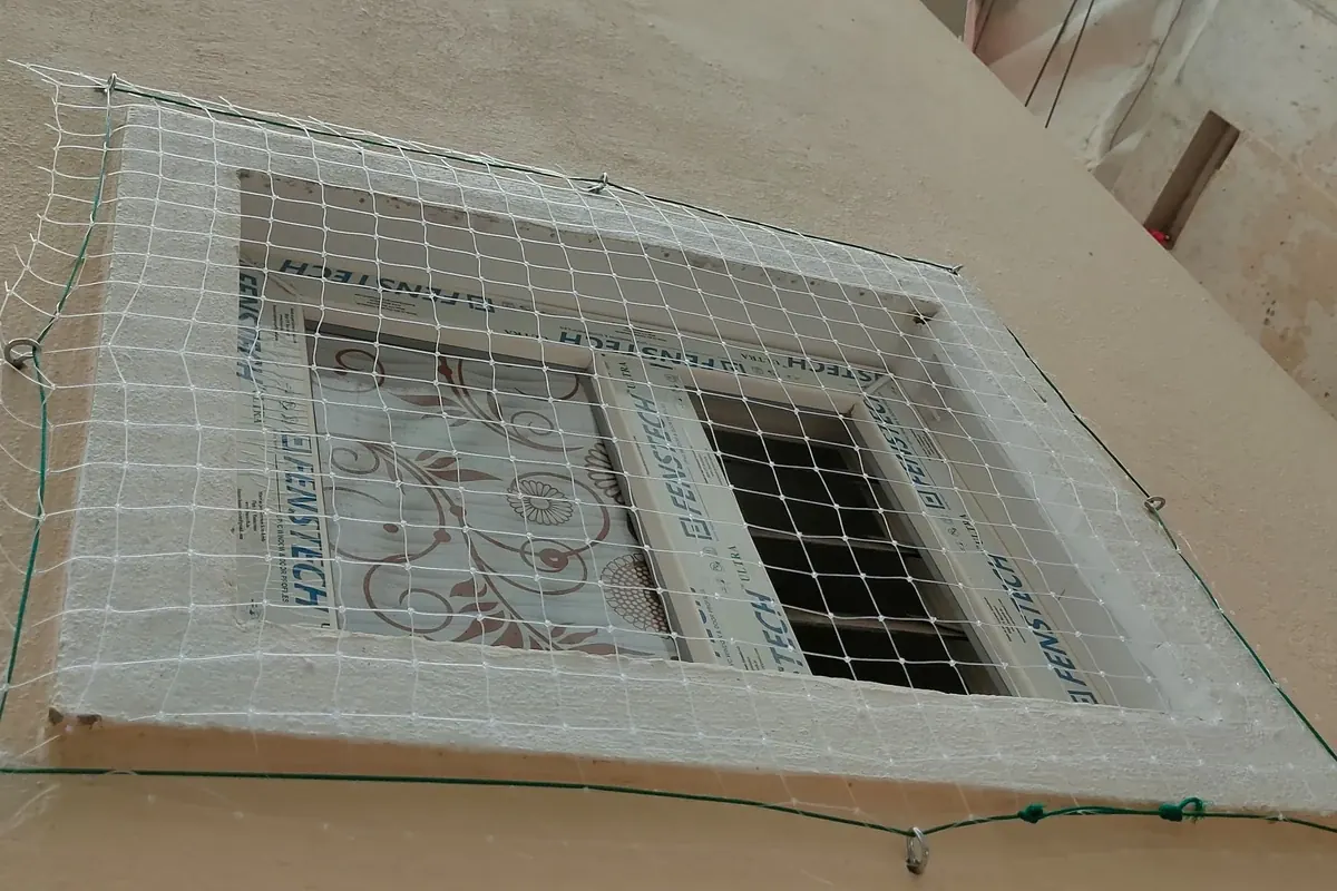 Residential Bird Net Installation in Hyderabad