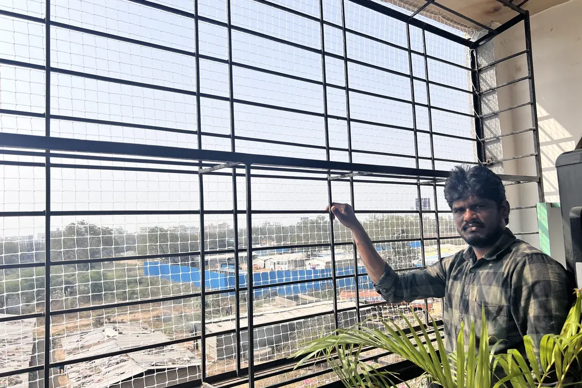 Balcony Safety Nets in Hyderabad